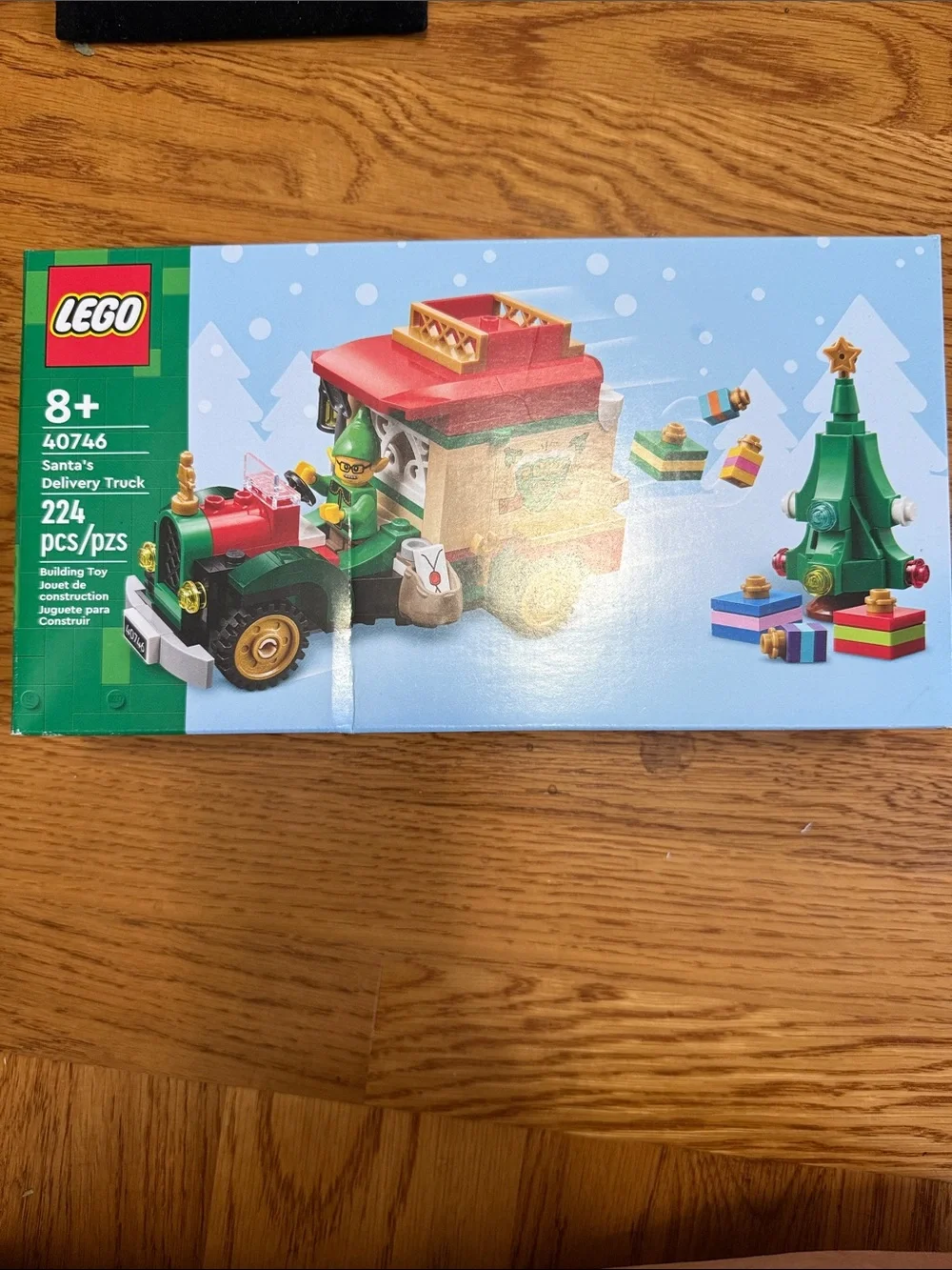 Lego Holiday Delivery Truck Set - Green, Red, Gold